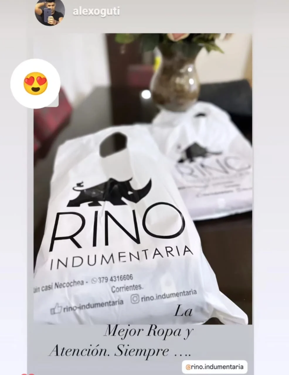Mensaje de cliente